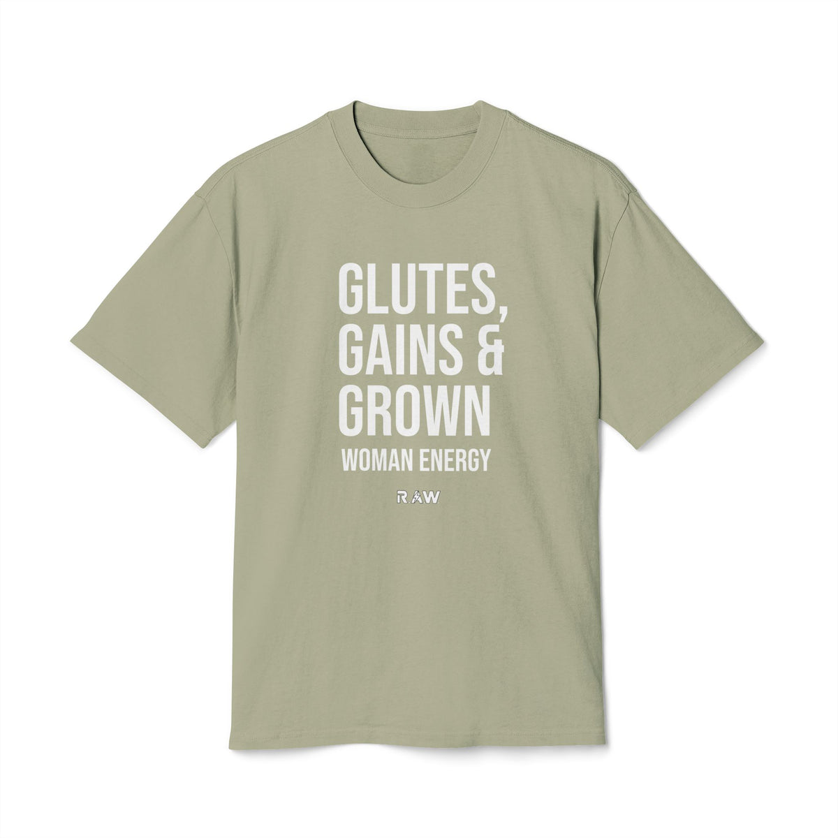 Grown Woman Energy – Faded Oversized Tee