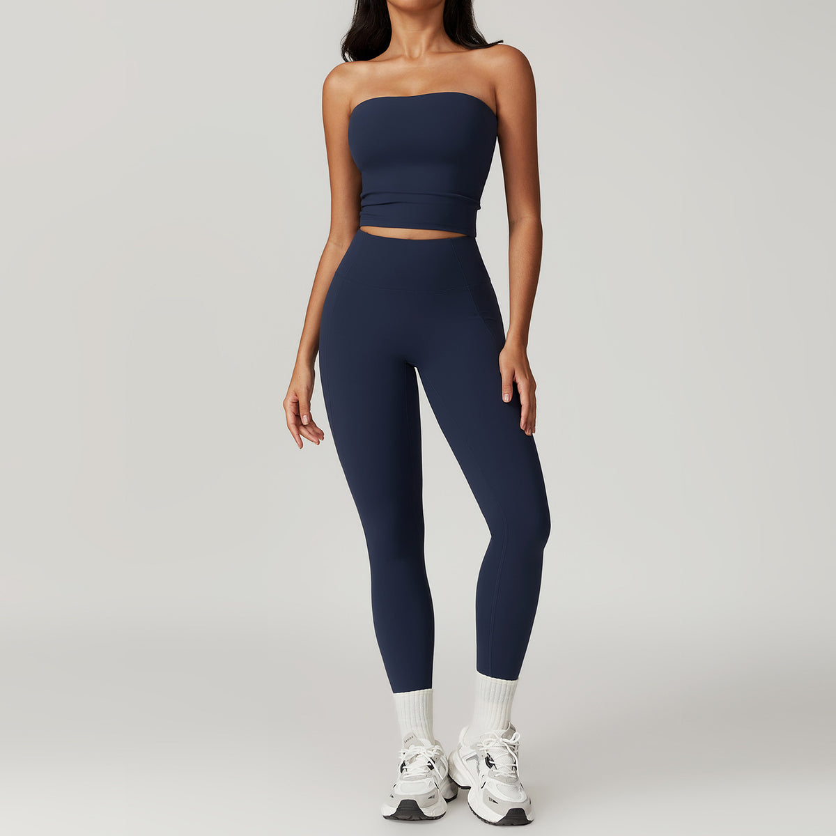 The Luxe Straight Leg + Tube Bra Set