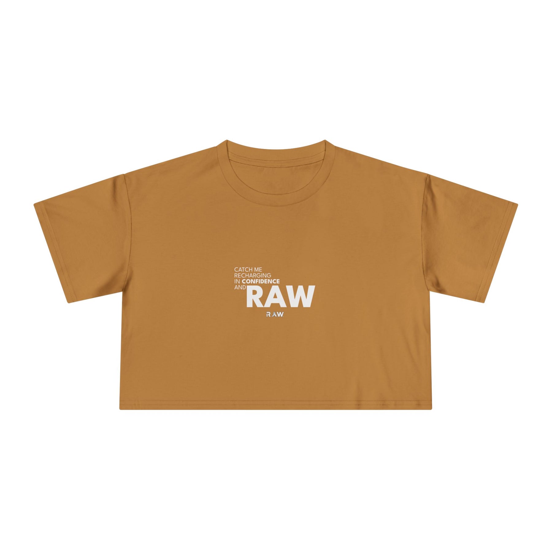 Catch Me In Confidence - Crop Tee