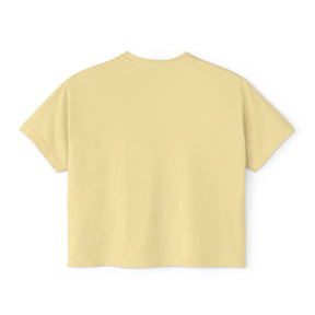 Love. Lift. Repeat – Pigment-Dyed Crop Tee