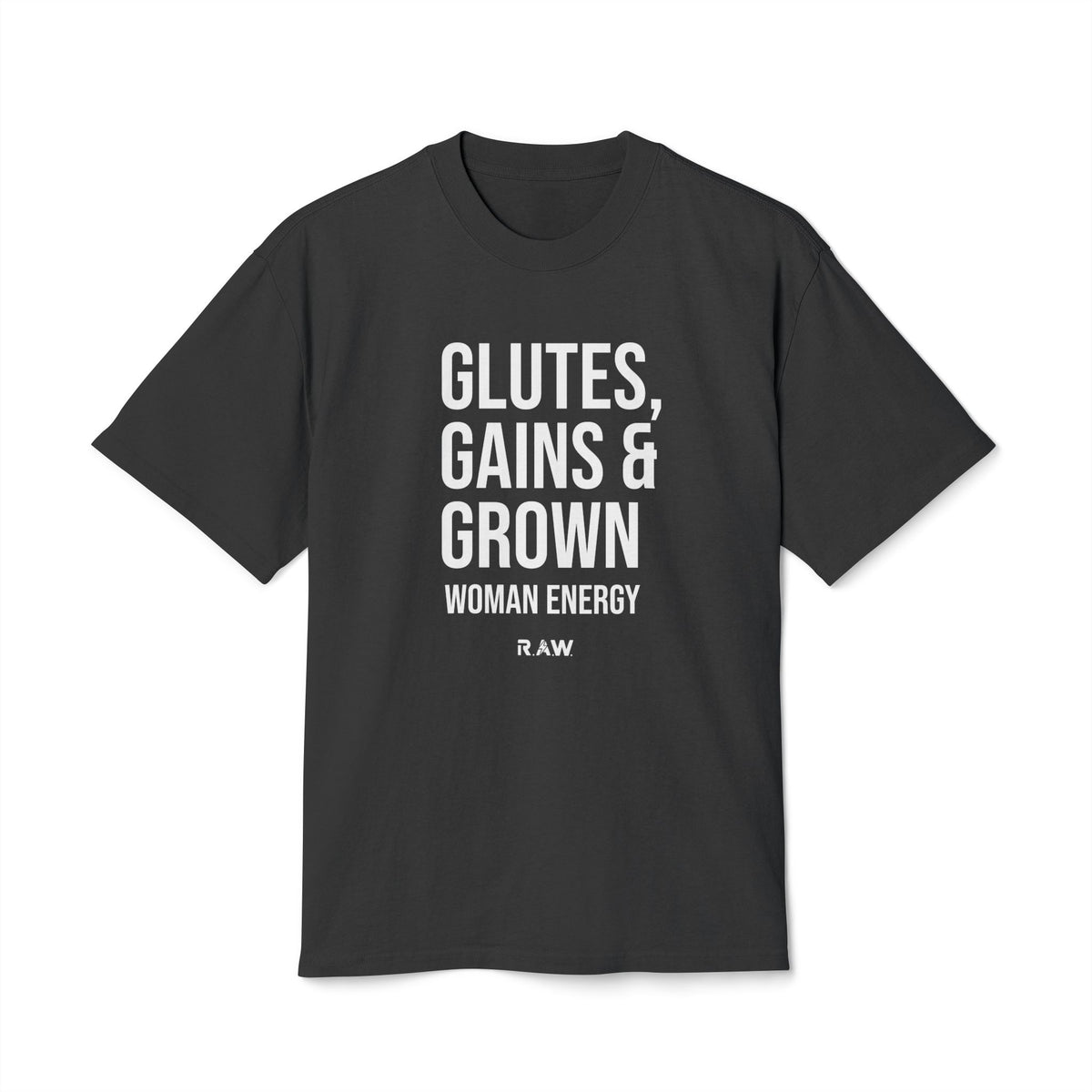 Grown Woman Energy – Faded Oversized Tee