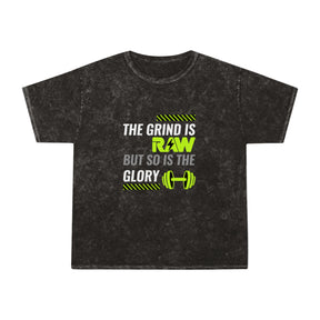 Grind Is RAW So The Glory Washed Gym Shirt