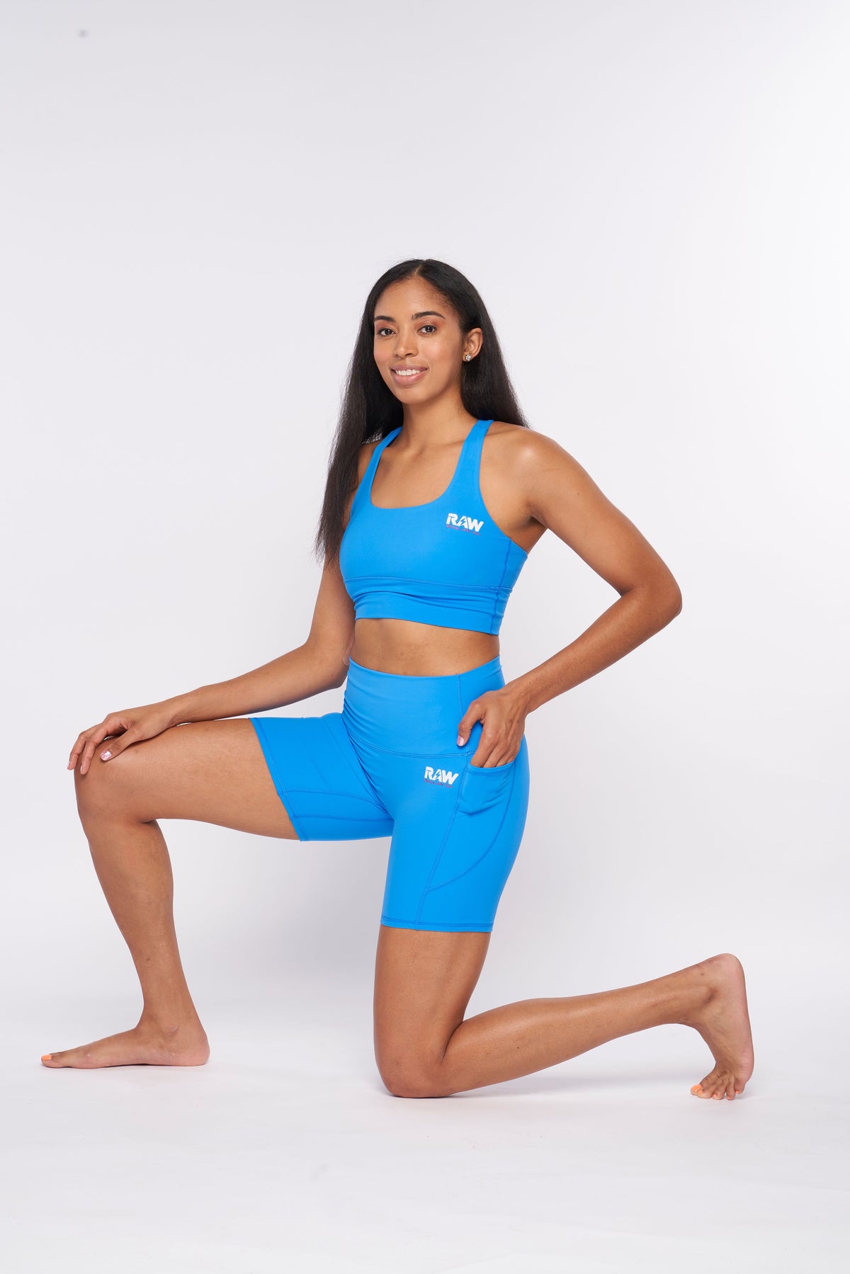 Crunch Time Short Set - Blue