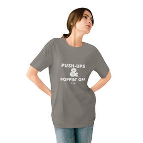 Push Up, Pop Off Tee