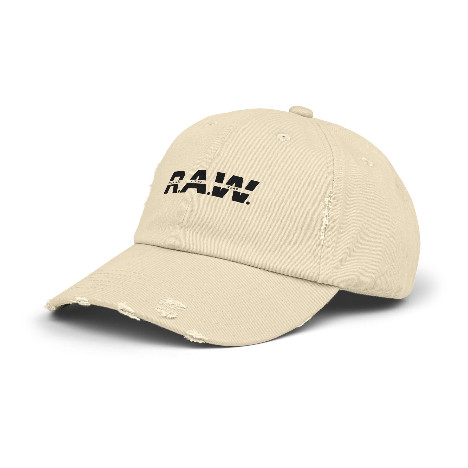 RAW Vintage Distressed Cap - Beige