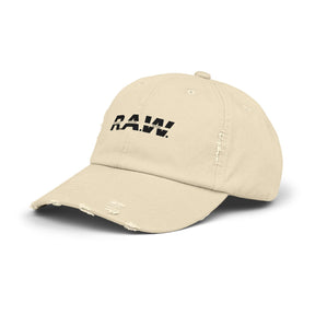 RAW Vintage Distressed Cap - Beige