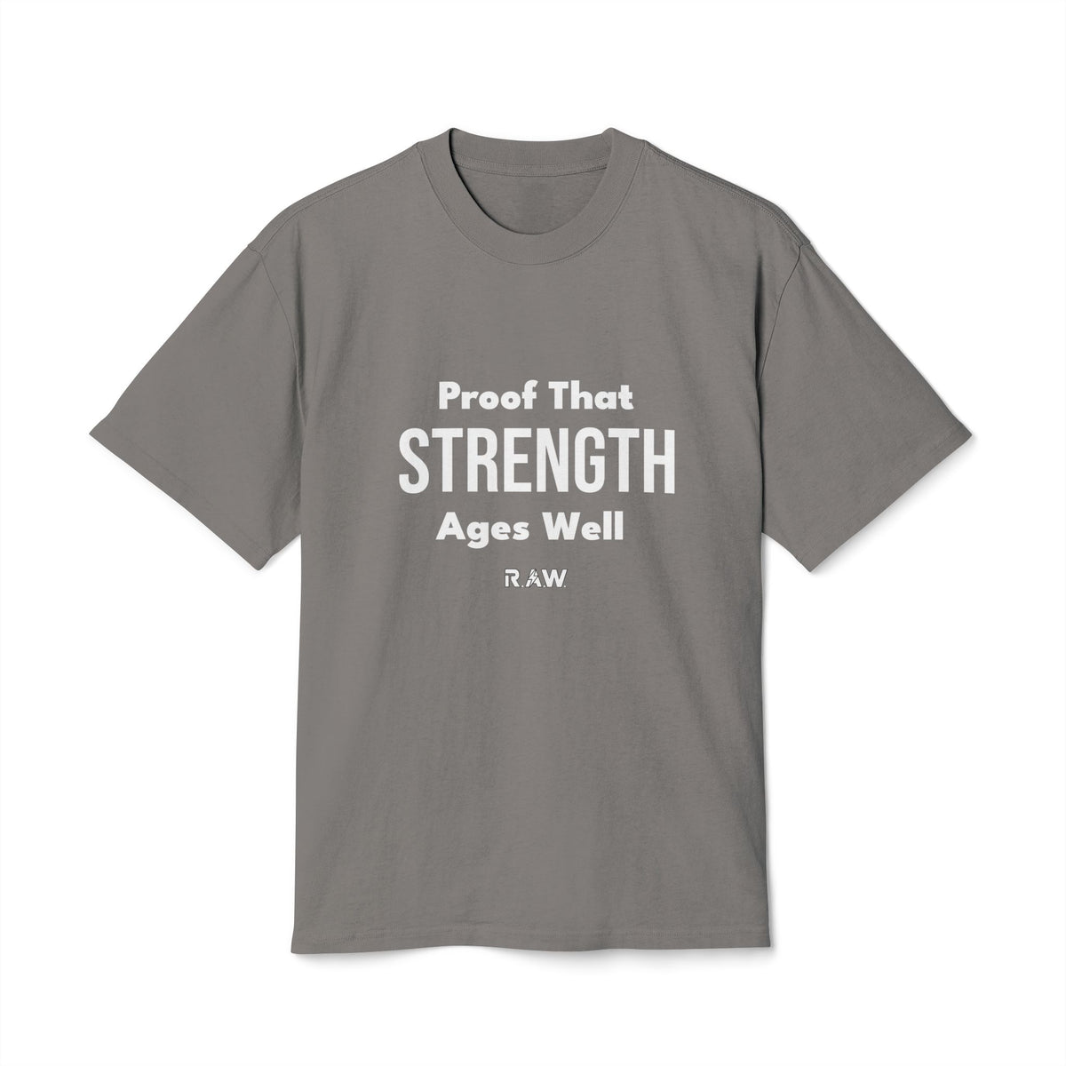 Proof That Strength Ages Well Unisex Heavy Faded Tee