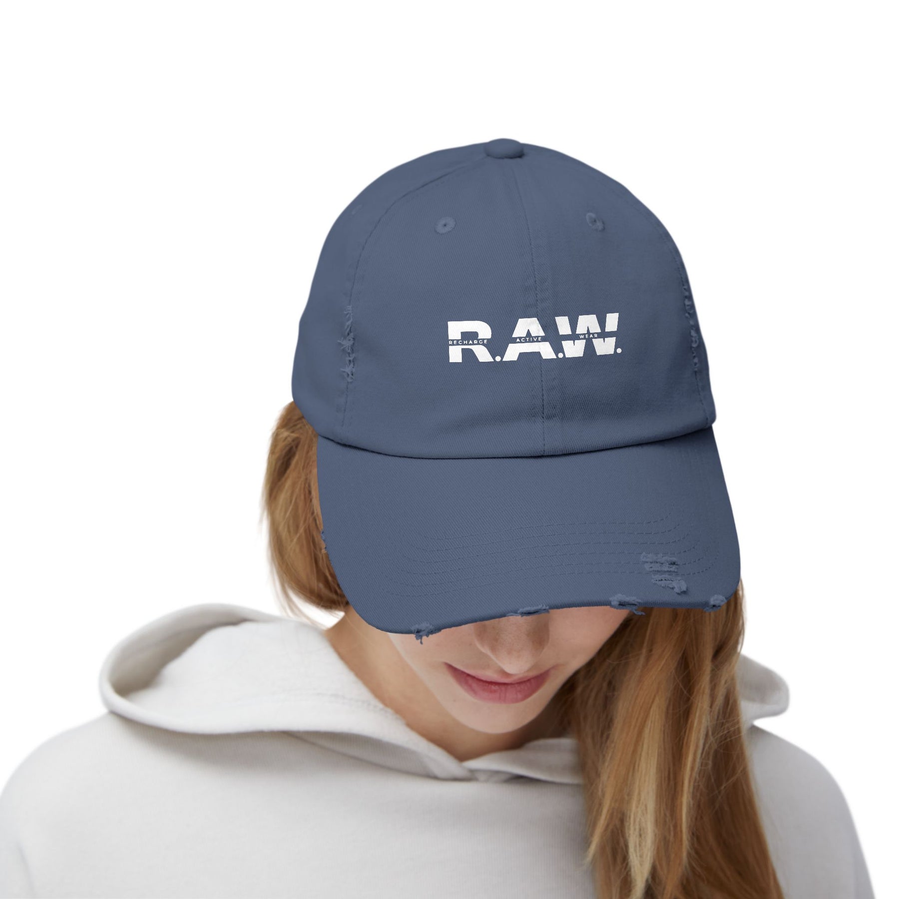 RAW Vintage Distressed Cap - Beige