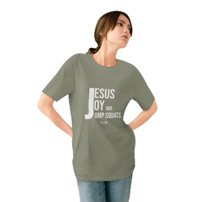 Jesus, Joy, Jumpsquats Tee
