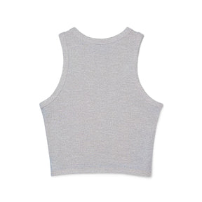 No Waist, All Attitude. Women's Micro Rib Racer Tank Top