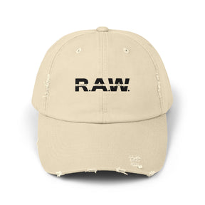 RAW Vintage Distressed Cap - Beige