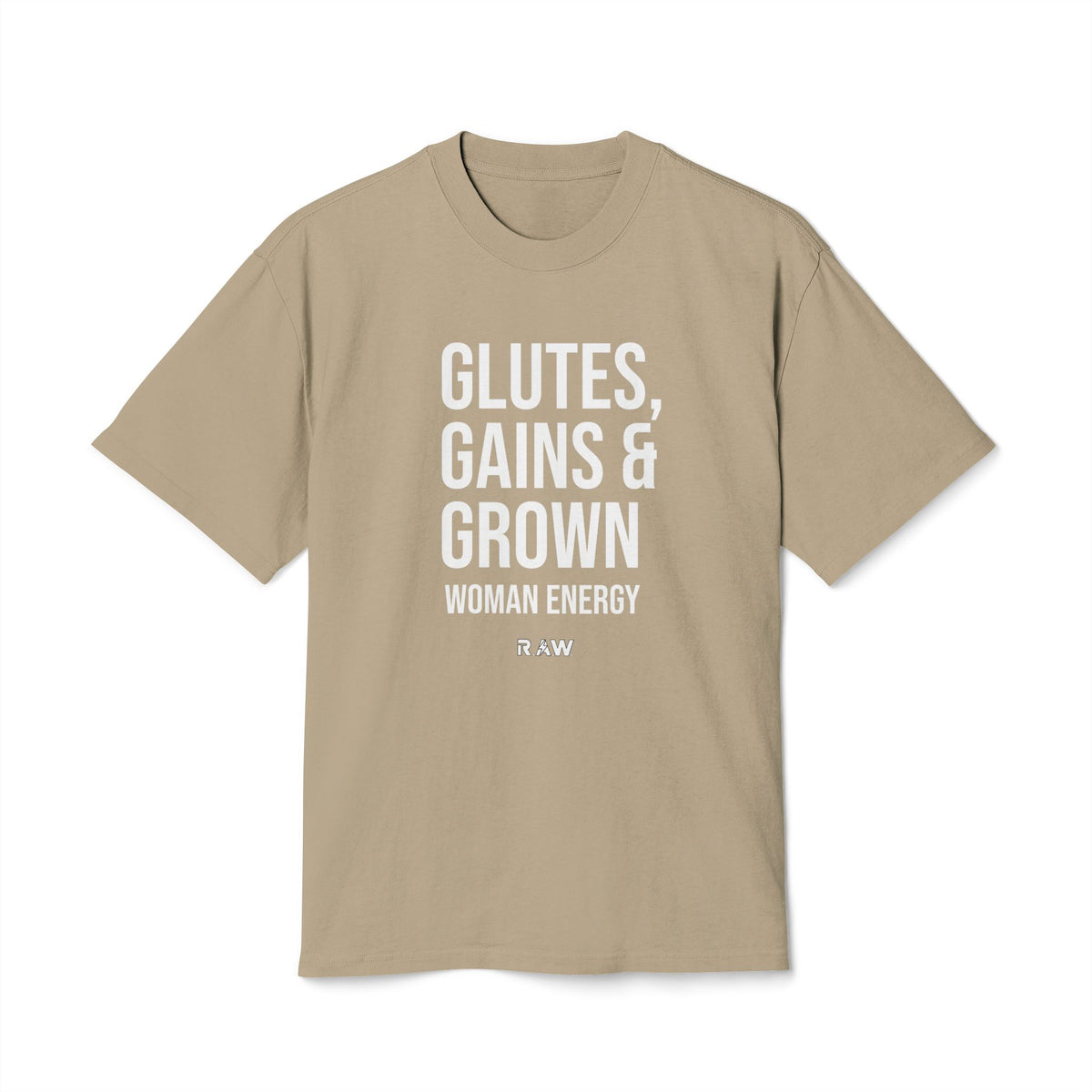 Grown Woman Energy – Faded Oversized Tee