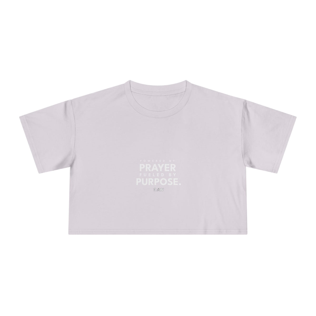 Powered by Prayer - Crop Tee