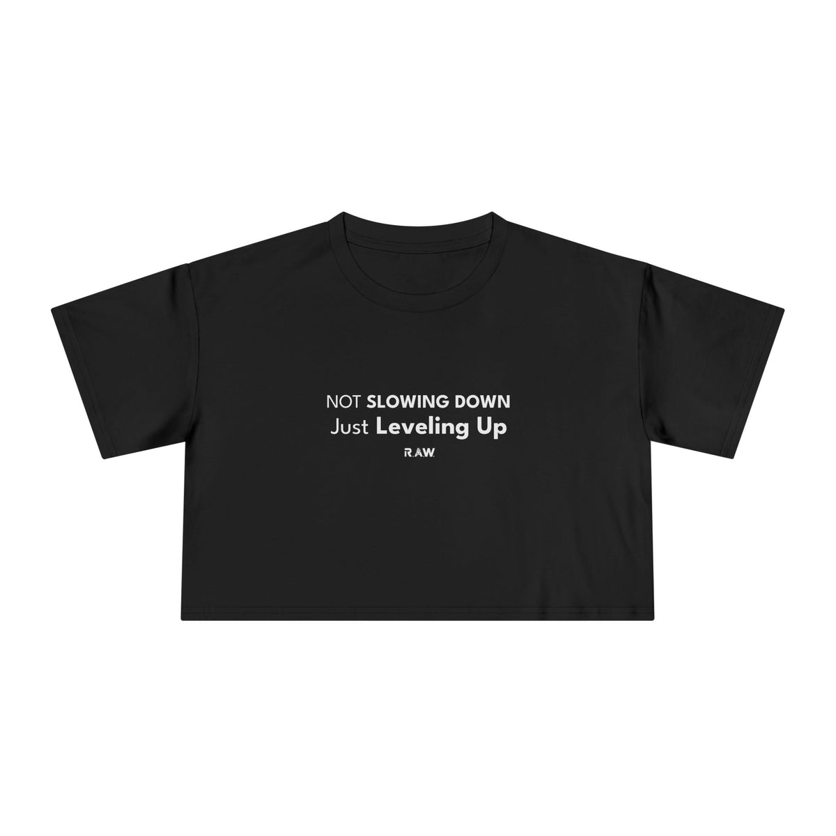 Level-Up Mode Crop Tee
