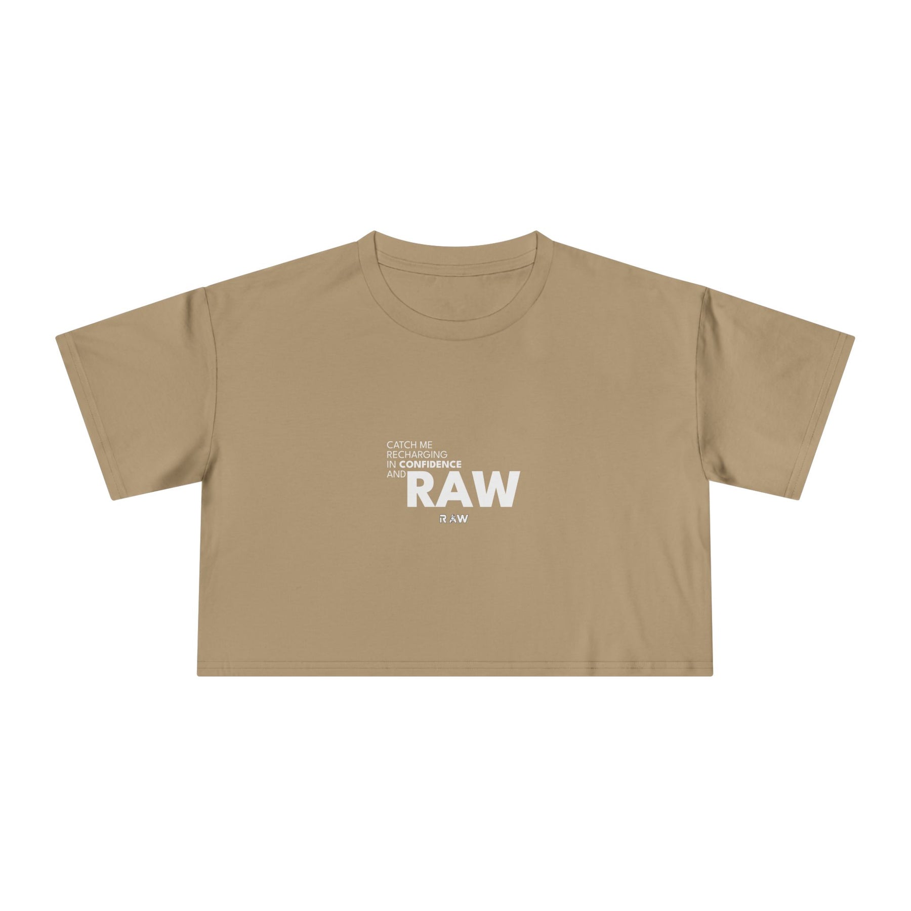 Catch Me In Confidence - Crop Tee