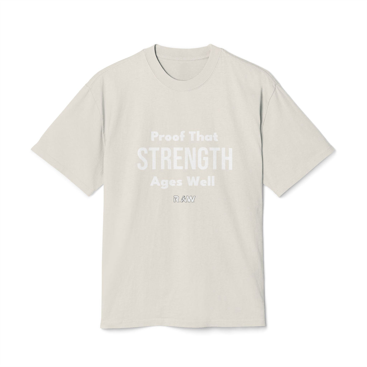 Proof That Strength Ages Well Unisex Heavy Faded Tee