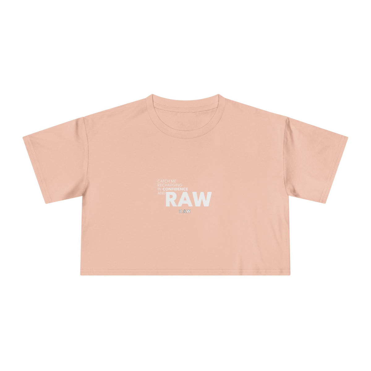 Catch Me In Confidence - Crop Tee