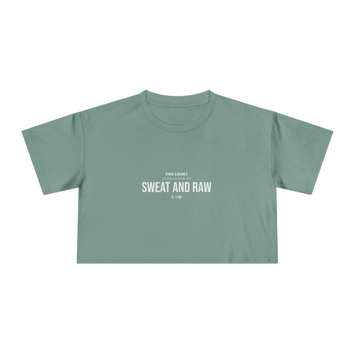 This Look Is Sponsored By Sweat  - Crop Tee