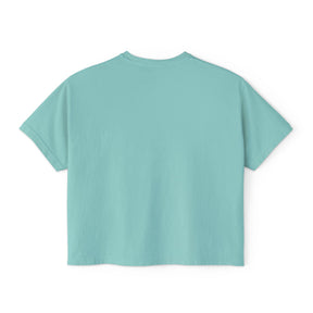 Love. Lift. Repeat – Pigment-Dyed Crop Tee