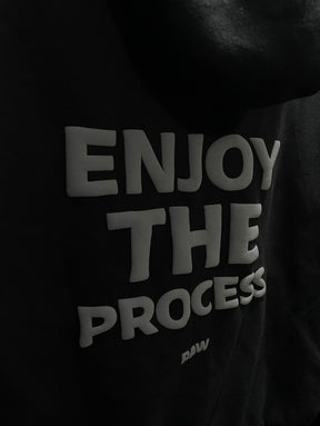 Enjoy The Process Cropped Hoodie