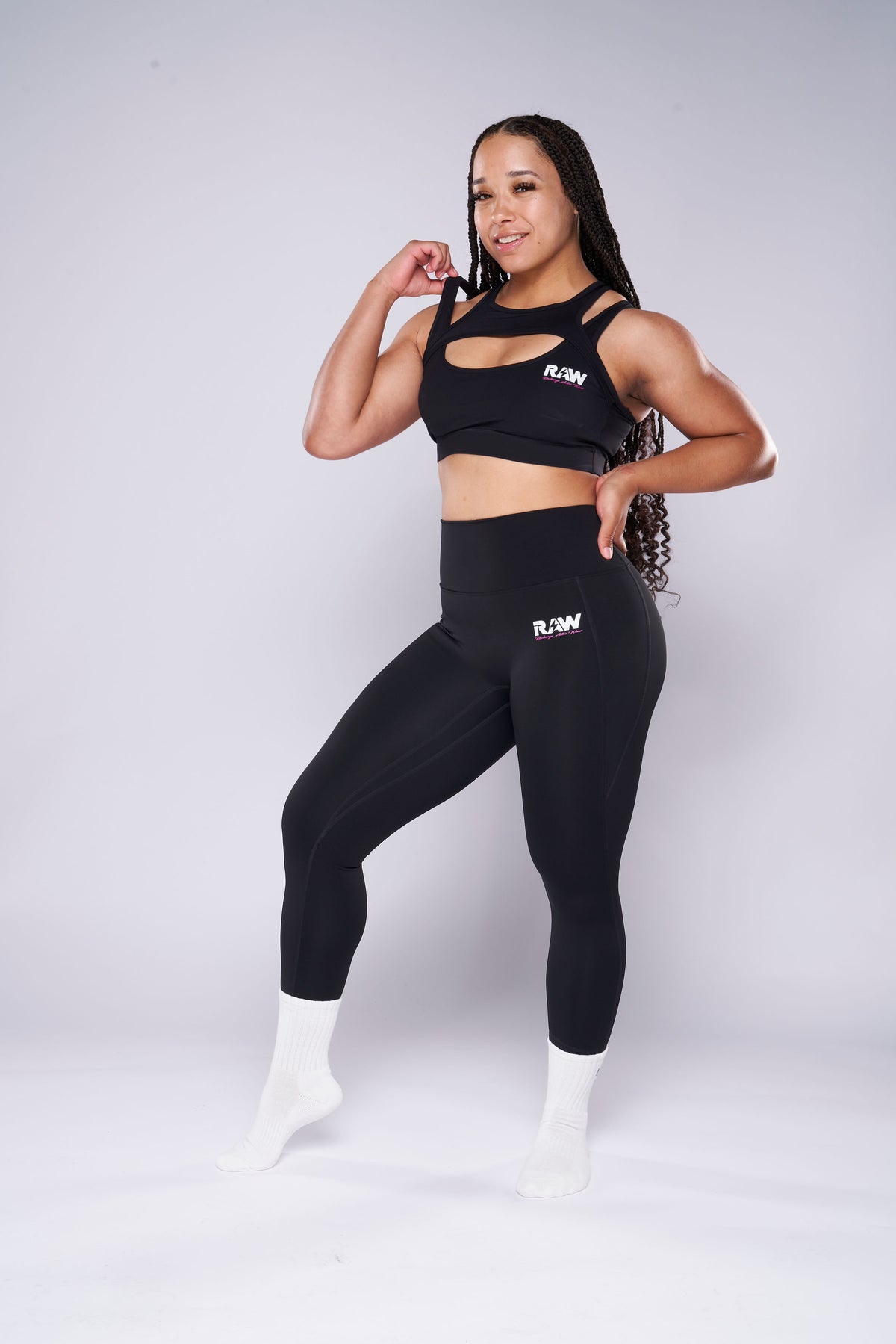 Get Physical Leggings - Black
