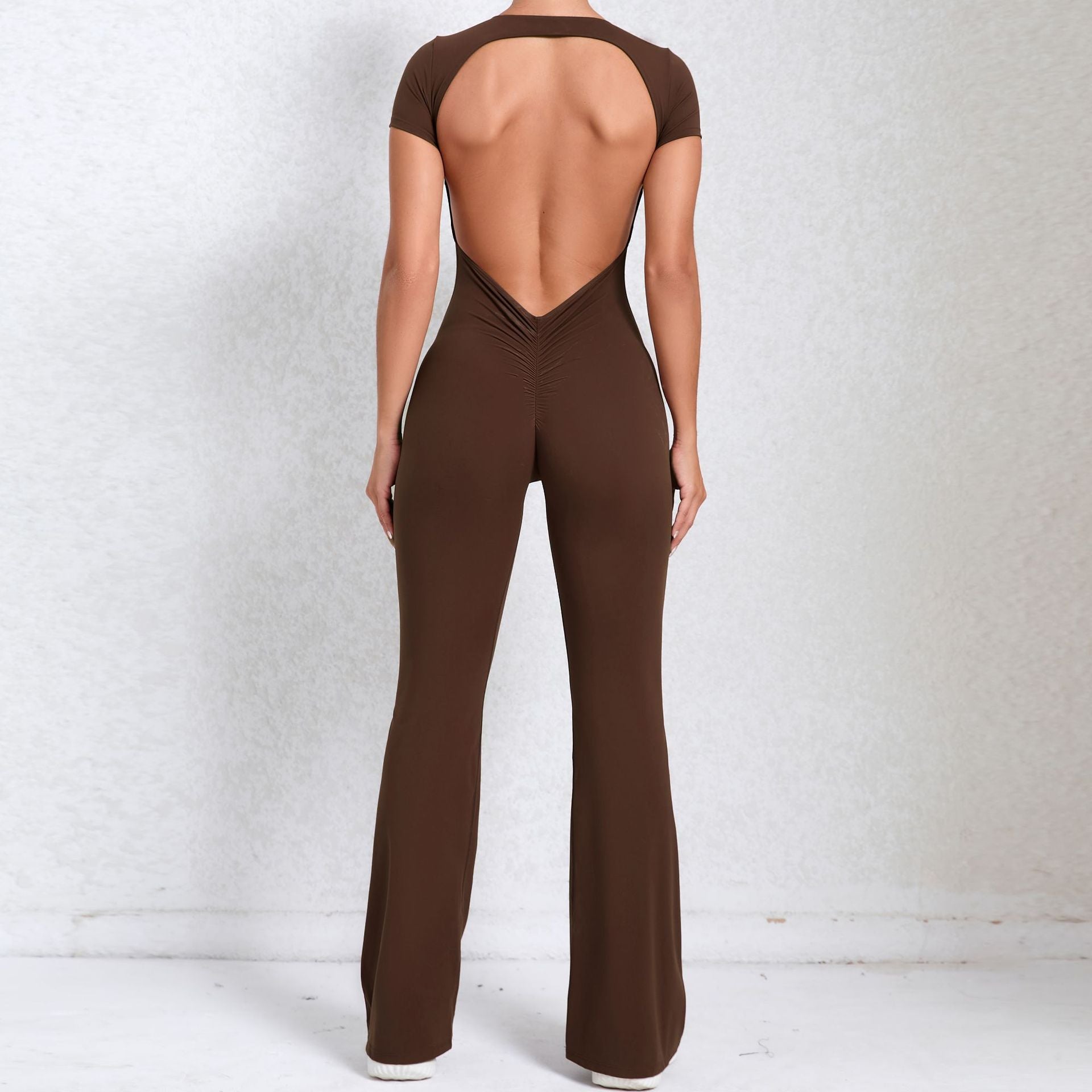 Bare Back Jumpsuit | Supportive Activewear for Women