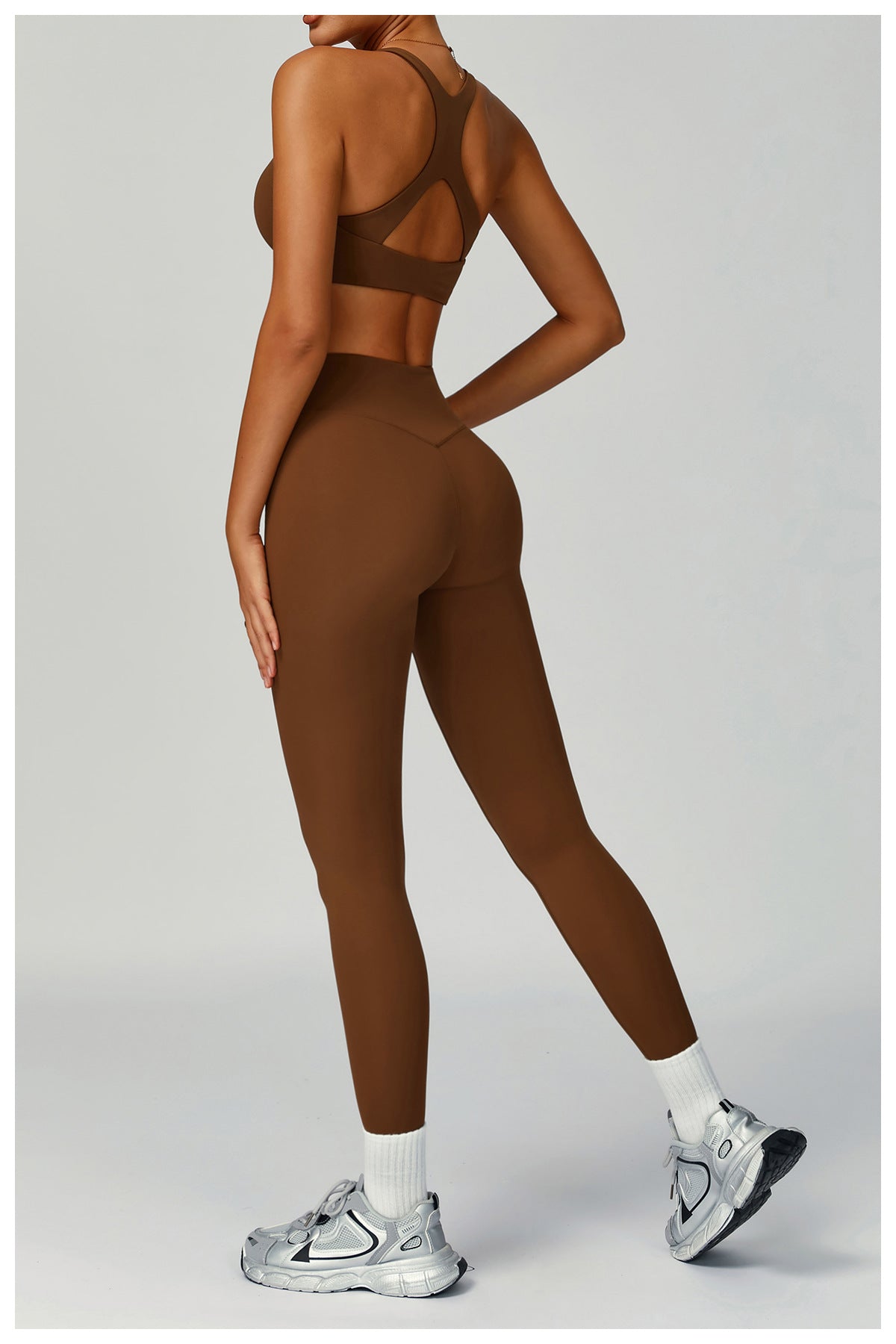 X-Back Sports Bra Set – With Shorts or Leggings