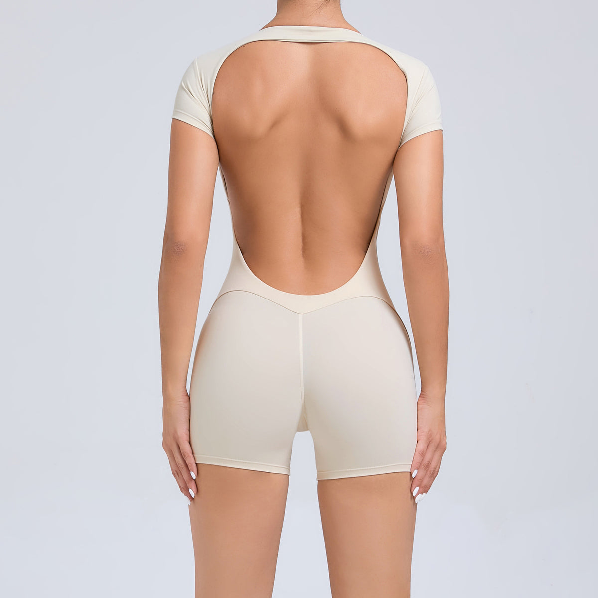 Flex Appeal Backless Jumpsuit