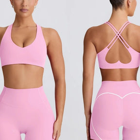 Heart Throb Two-Piece Yoga Set