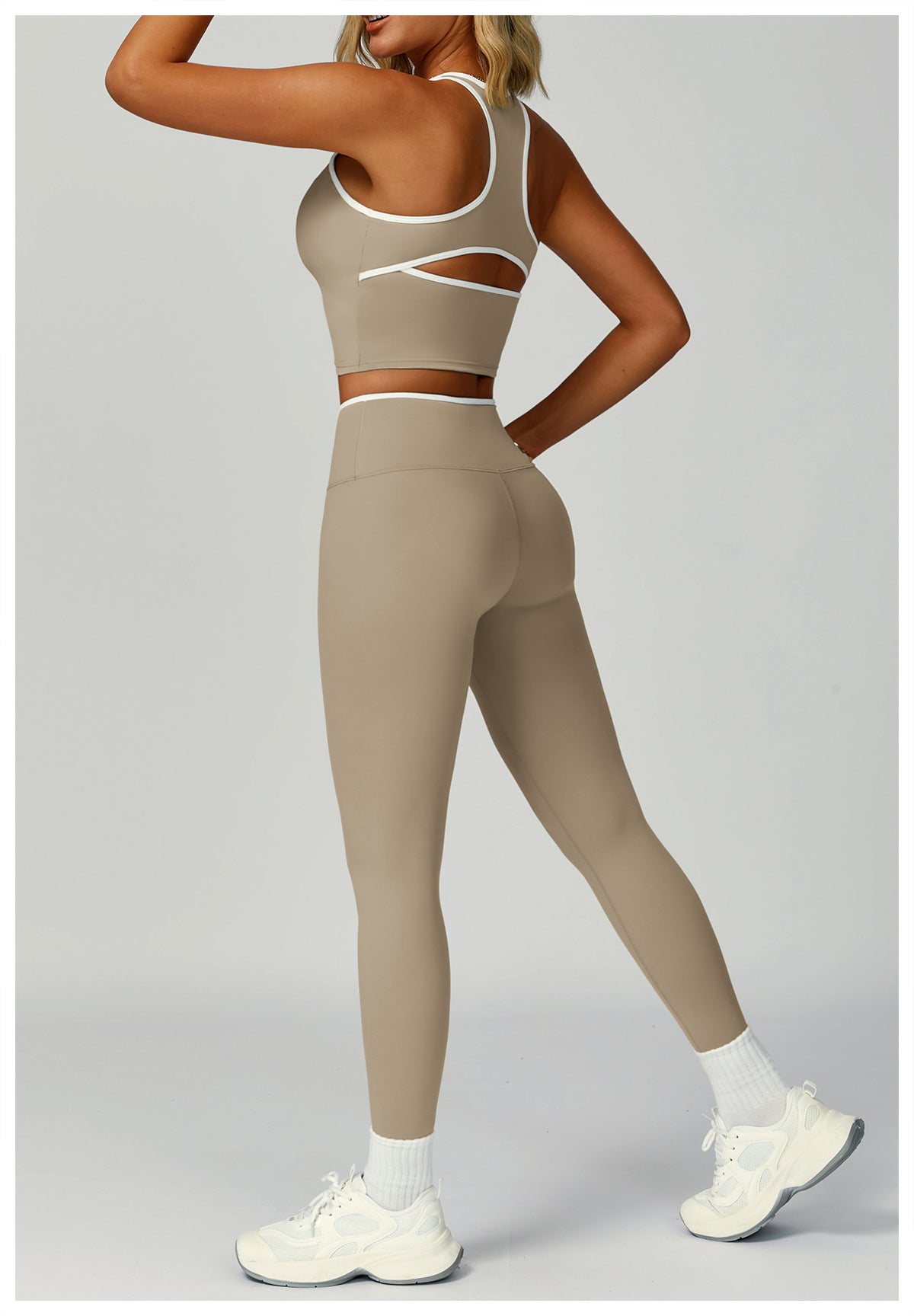 Sculpt & Flow Leggings Set – Strappy or Racerback Top + Straight or Flared Leg