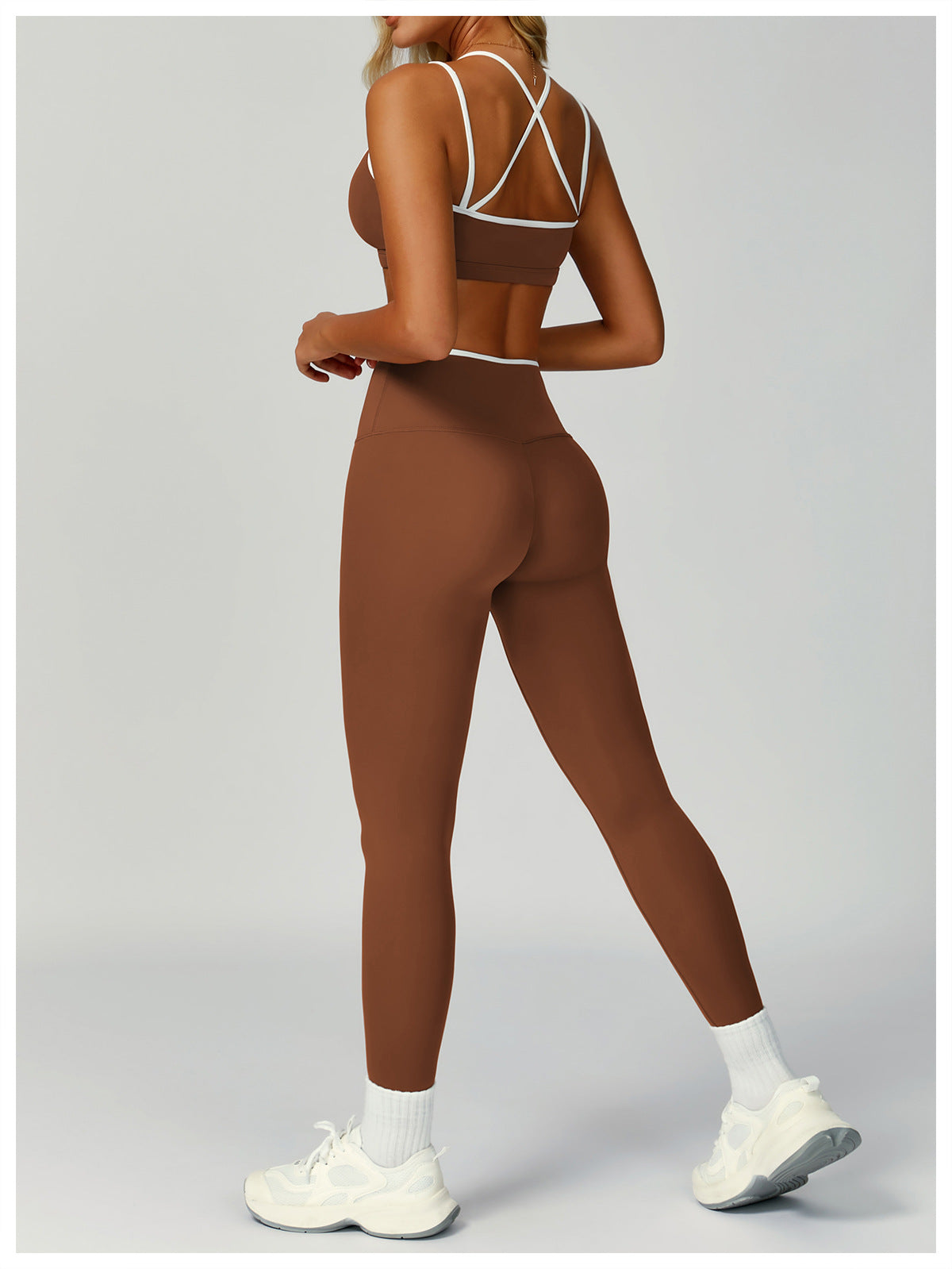 Sculpt & Flow Leggings Set – Strappy or Racerback Top + Straight or Flared Leg