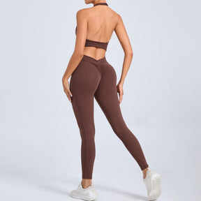 FlexFit Halter Pocket Jumpsuit