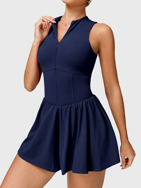 RAW Zipper Tennis Dress