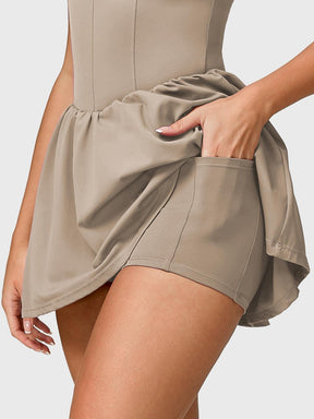 RAW Zipper Tennis Dress
