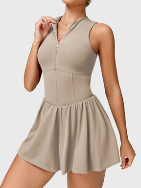 RAW Zipper Tennis Dress