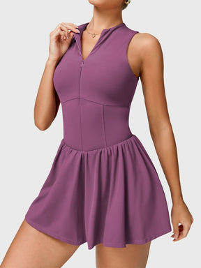 RAW Zipper Tennis Dress
